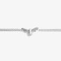 Olivia Burton Lucky Bee Silver Tone Chain Bracelet OBJAMB45N