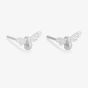 Olivia Burton Lucky Bee Silver Stud Earrings OBJAME22N