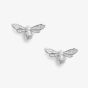 Olivia Burton Lucky Bee Silver Stud Earrings OBJAME22N