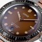 Oris Mens Diver Sixty-Five Bronze Dial Watch 01 733 7707 4356-07 8 20 17