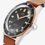 Oris Mens Divers Sixty-Five Brown Leather Strap Watch 01 733 7707 4354-07 5 20 45