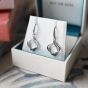 Kit Heath Sterling Silver Alicia Entwine Drop Earrings  60018RP