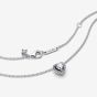 PANDORA Elevated Heart Jewellery Set 398425C01-45 & 298427C01