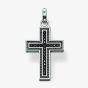 THOMAS SABO Silver Cubic Zirconia Cross Pendant PE530-051-11