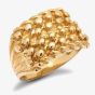 9ct Yellow Gold Keeper Ring PR023