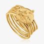 Ania Haie Gold Tone Apollo Ring R020-02G