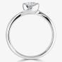 Platinum 0.35ct Diamond Solitaire Ring (S) R1-1021(4.5)