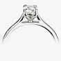 Signature Collection Platinum GIA Certificated 1.00ct Oval Diamond Solitaire Ring RI-2212(1.00CT PLUS)- D/IF/1.00ct