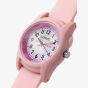 Lorus Childrens Pink Rubber Strap Watch R2357NX9