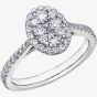 9ct White Gold 0.50ct Diamond Ring 30275WG/50