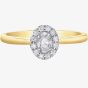 9ct Yellow Gold 0.20ct Diamond Ring 30616YW/20-10