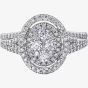 9ct White Gold 1ct Diamond Ring 30721WG/100