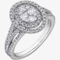 9ct White Gold 1ct Diamond Ring 30721WG/100