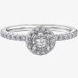 9ct White Gold 0.40ct Diamond Ring 30772WG/40-10