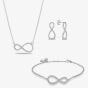 Rosa Lea Pave Infinity Jewellery Set AE-950632NA-1 & AE-950632HA-1 & AE-950711EA