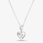 Rosa Lea 18 Heart Dangle Charm Necklace
