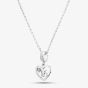 Rosa Lea 16 Heart Dangle Charm Necklace