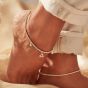 ChloBo Mini Cute Multi Heart Anklet SANMC1199399