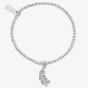 ChloBo Cute Feather Heart Charm Bracelet SBCC596