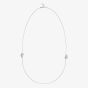 Fei Liu Serenity Silver White Rhodium Opera Necklace SER-925R-102-0000