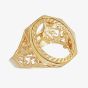 9ct Yellow Gold Hexagon Half-Sovereign Ring Mount SR020/H