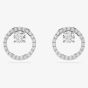 Swarovski Constella Rhodium Plated White Circle Jewellery Set 5692261 & 5692262
