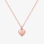 Ted Baker Hara Rose Gold Finish Tiny Heart Pendant Necklace TBJ1145-24-03