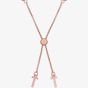Ted Baker MELRAH Rose Gold Tone Icon Rainbow Crystal Slider Bracelet TBJ2968-24-67
