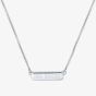 Ted Baker SCARL Silver Tone Crystal Sparkle Bar Necklace TBJ2980-01-02