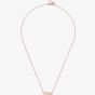 Ted Baker SCARL Rose Gold Tone Crystal Sparkle Bar Necklace TBJ2980-24-02