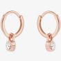 Ted Baker SINALAA Rose Gold Tone Crystal Huggie Earrings TBJ3028-24-02