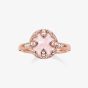 THOMAS SABO Rose Gold Plated Round Pink Cubic Zirconia Ring TR2027-537-9