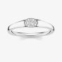 THOMAS SABO Silver Oval Cubic Zirconia Pave Ring TR2315-051-14