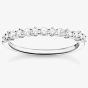THOMAS SABO Sterling Silver Cubic Zirconia Stacking Ring TR2343-051-14
