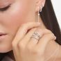 THOMAS SABO Sterling Silver Cubic Zirconia Stacking Ring TR2343-051-14