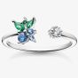 THOMAS SABO Sterling Silver Blueberry Open Ring TR2351-166-7