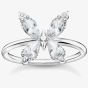 THOMAS SABO Sterling Silver Cubic Zirconia Butterfly Ring TR2356-051-14