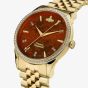 Vivienne Westwood Ladies Wallace Gold Bracelet Watch VV208RDGD