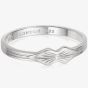 Daisy London Palms Sterling Silver Palm Leaf Band Ring WR01_SLV