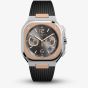Bell & Ross BR05 Two Colour Black Rubber Strap Watch BR05C-RTH-STPG/SRB