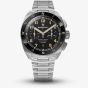 Bremont Terra Nova 42.5 Black & Silver Chronograph Watch TN42-CHR-SS-BK-B