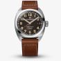 Bremont Terra Nova 40.5 Date Brown Watch TN40-DT-SS-BK-L-S