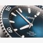 Oris Aquis Blue Stainless Steel Watch 01 400 7790 4135-07 8 23 02PEB
