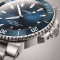 Oris Aquis Blue Stainless Steel Watch 01 733 7789 4135-07 8 23 04PEB