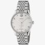 Gucci Mens G-Timeless Automatic White Guilloche Dial Bracelet Watch YA126354