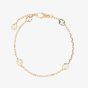 Gucci Interlocking 18ct Yellow Gold Bracelet YBA6299040010