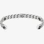 Gucci Sterling Silver Interlocking Bangle YBA661526001