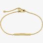 Gucci 18ct Yellow Gold Gucci Link to Love Bar Bracelet YBA662106001016