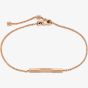 Gucci 18ct Rose Gold Gucci Link to Love Bar Bracelet YBA662106002016