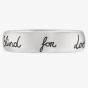 Gucci Blind 4 Love Silver 5mm Band Ring YBC455247001